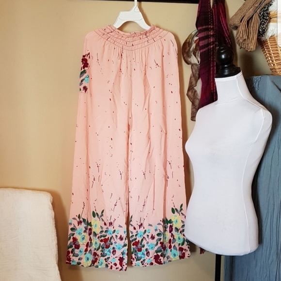 Egyptian Pants Loungewear Palazzo Wide Leg - Picture 3 of 6